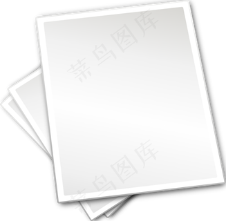 普通打印纸剪贴画