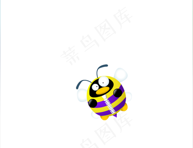 可爱的甲壳虫飞舞flash动画