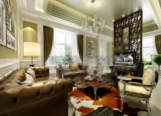 客厅模型免费下载