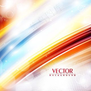 彩色背景矢量图