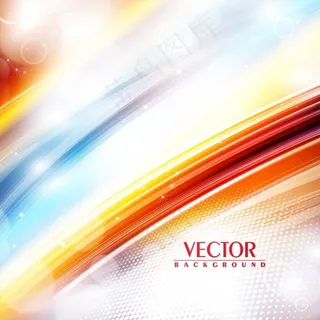 彩色背景矢量图