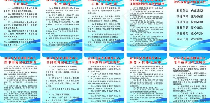 制度 职责图片cdr矢量模版下载
