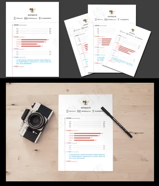 洁白简洁个人简历