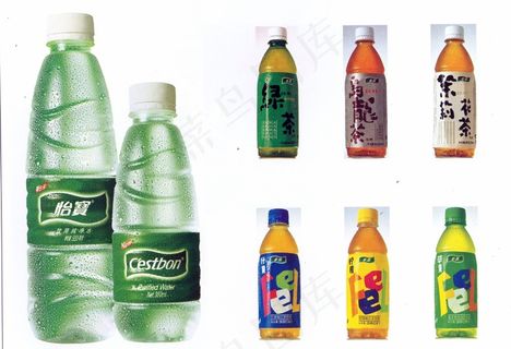 饮料 瓶装 包装设计_0144