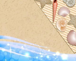 夏天旅游度假背景图片