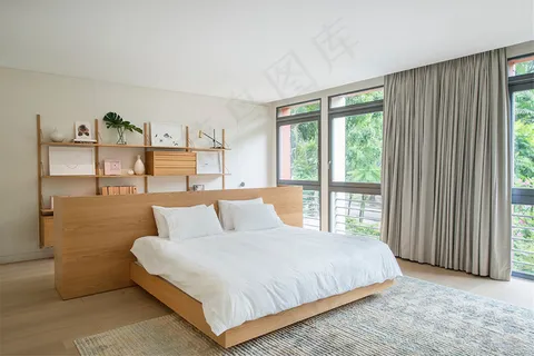 现代简约卧室装修效果图