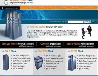 企业服务器模板图片