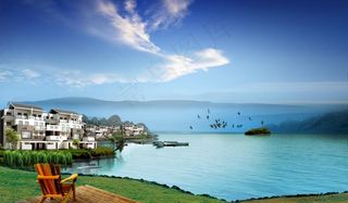 房地产海报图片