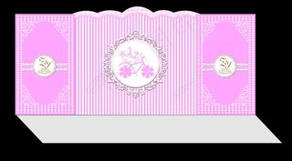 婚礼现场迎宾区专用，粉色唯美系列！