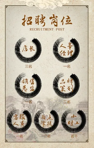 老查记招聘H5-招聘职位