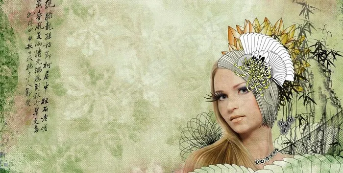 中国风美女图片
