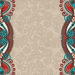 欧式古典花纹边框矢量素材