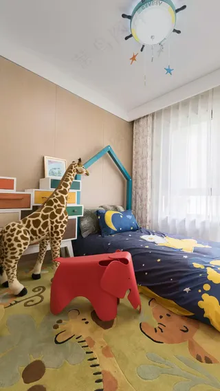 儿童房高清摄影图片