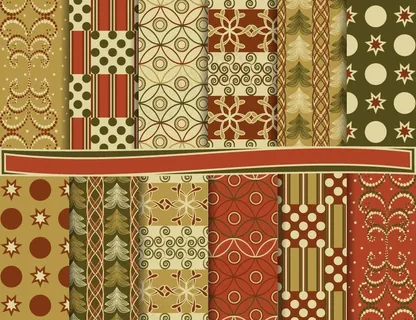 圣诞花纹 欧式花纹图片