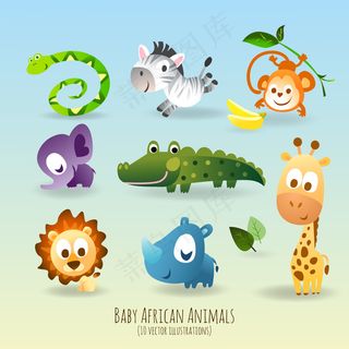 北欧简约卡通狮子矢量标志