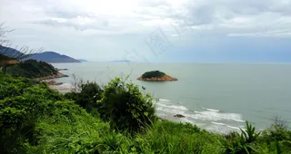 上川岛风景图片