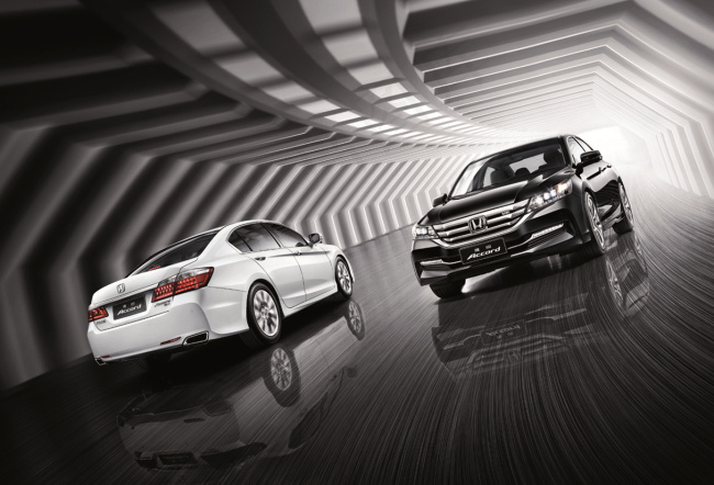 广汽本田 九代雅阁 白色 琥珀金 ...