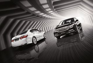 广汽本田 九代雅阁 白色 琥珀金 ...