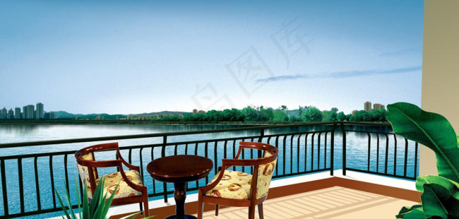 休闲生活地产素材