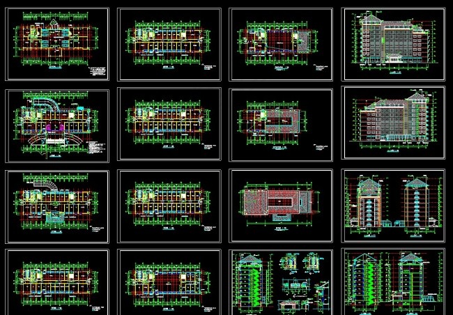某机关办公大楼建筑施工图