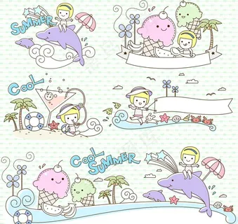 可爱的夏日娃娃图片 可爱的夏日娃娃图片
