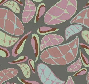 色块叶形图案底纹背景图片 色块叶形图案底纹背景图片