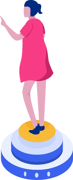 扁平插画小人物扁平人物参考 插画人物考酮小人素材 扁平插画 小孩 大人 (261)