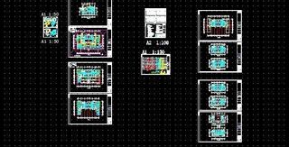 某中学行政楼给排水施工设计图