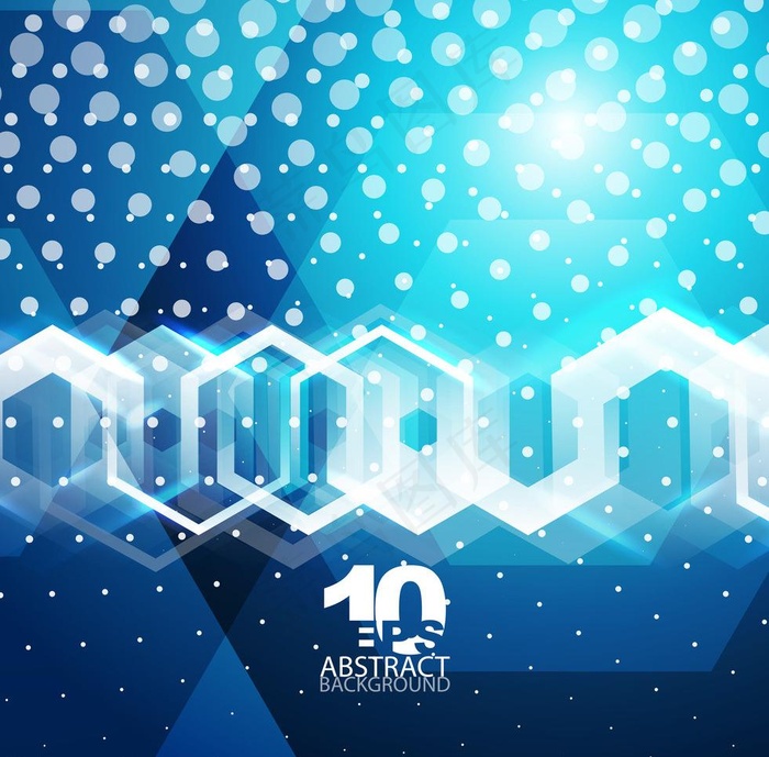 蓝色科技背景图片