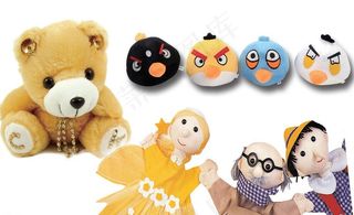 毛绒玩具图片