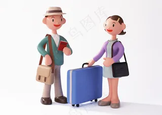 两夫妻旅游图片