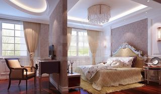 欧式卧室模型图片