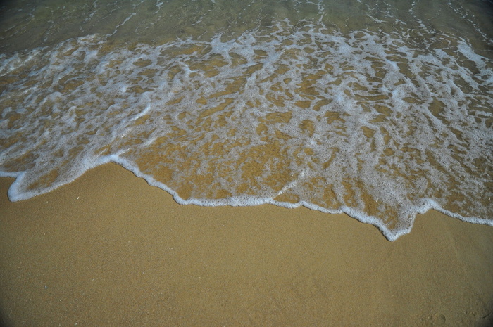 沙滩海浪图片