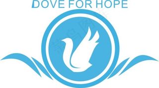 图标 蓝色鸽子 白鸽