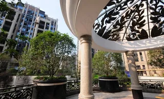 雕花小亭 欧式园林图片