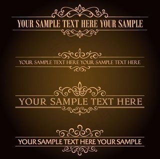 欧式花纹花边图片