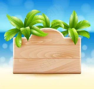 木板指示牌图片