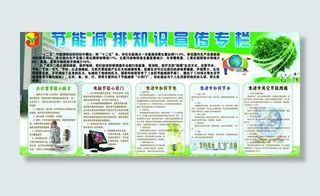 节能减排宣传栏图片