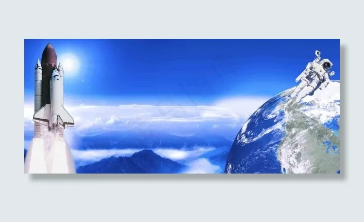 航天科技(3307X1417(DPI:200))psd模版下载