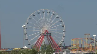 海洋城马里兰的费里斯轮股票视频