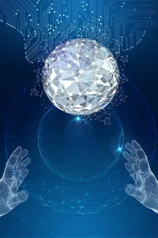 科技宣传海报背景