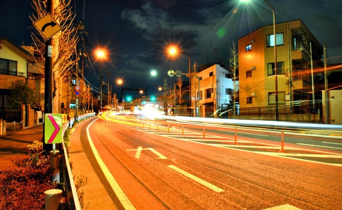 都市夜景图片