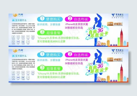 电信云卡图片