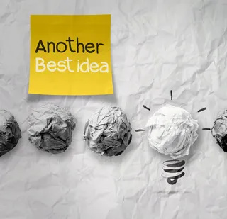 另一个最好的创意想法背景设计