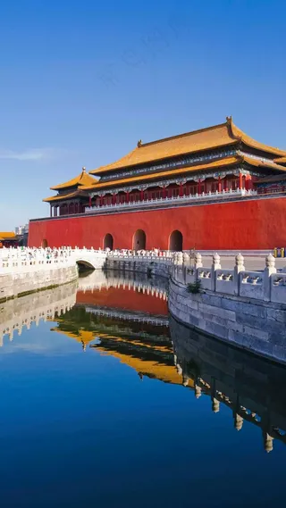 护城河高清摄影图片