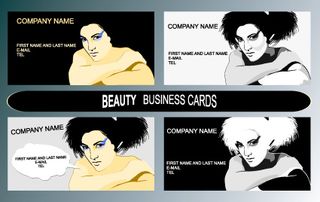 SPA美容美发插画矢量集05