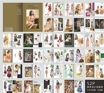 服装画册图片