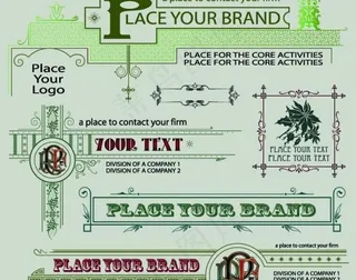 复古装饰花纹图片