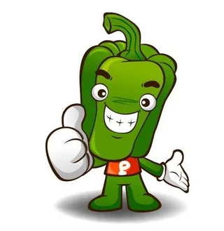 卡通青椒矢量图图片