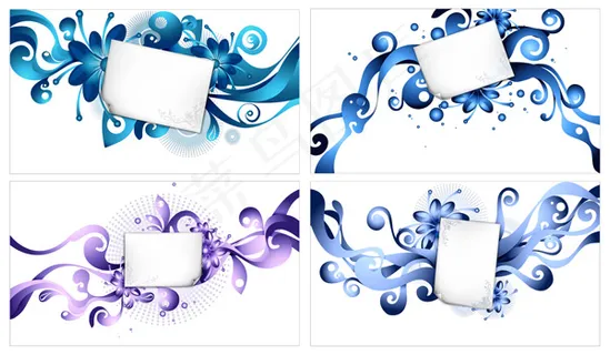 相片花纹矢量素材